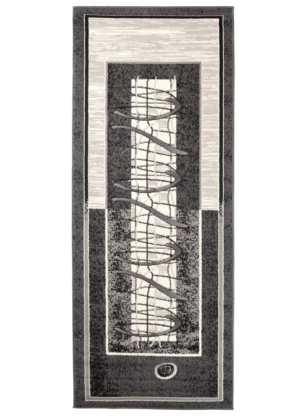Tapis De Passage Dream Moderne Gris Géométrique