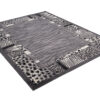 DREAM Tapis Moderne Peau Animal Sauvage Zèbre Panthère Gris Fin
