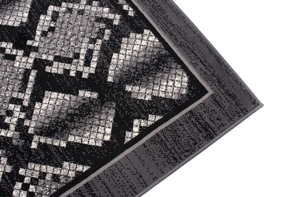 DREAM Tapis Moderne Animal Sauvage Serpent Gris Noir Fin