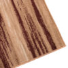 DREAM Tapis Moderne Rayures Marron Beige Fin