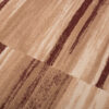 DREAM Tapis Moderne Rayures Marron Beige Fin
