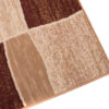 DREAM Tapis Moderne Carreaux Rectangles Beige Ecru Marron Fin