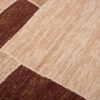DREAM Tapis Moderne Carreaux Rectangles Beige Ecru Marron Fin