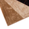 Tapis Dream Géométrique Marron Crème Carrés