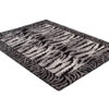 DREAM Tapis Moderne Animal Sauvage Tigre Gris Noir Fin