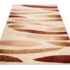 DREAM Tapis Moderne Abstrait Pierres Beige Ecru Léger Fin