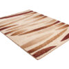 DREAM Tapis Moderne Abstrait Pierres Beige Ecru Léger Fin