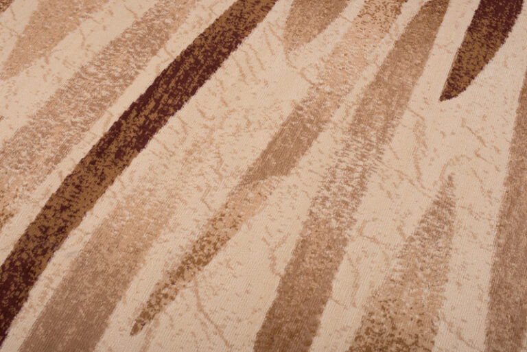 DREAM Tapis Moderne Abstrait Pierres Beige Ecru Léger Fin