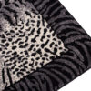 DREAM Tapis Moderne Animal Sauvage Panthère Gris Noir Crème Fin