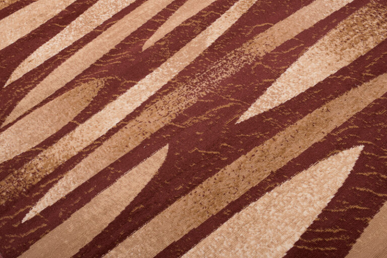 DREAM Tapis Moderne Pierres Abstrait Léger Marron Beige Fin