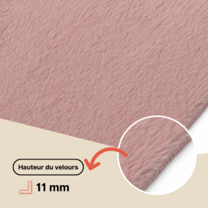 Tapis Lumi Gris Clair Antidérapant