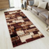Tapis De Passage Dream Marron Géométrique Rectangles