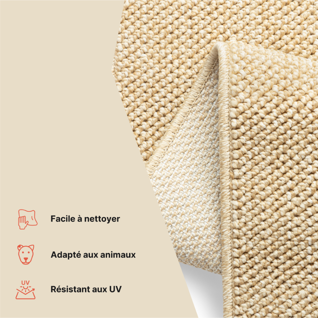 Tapis Extérieur Calma Beige