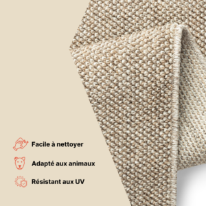 Tapis Extérieur Calma Marron