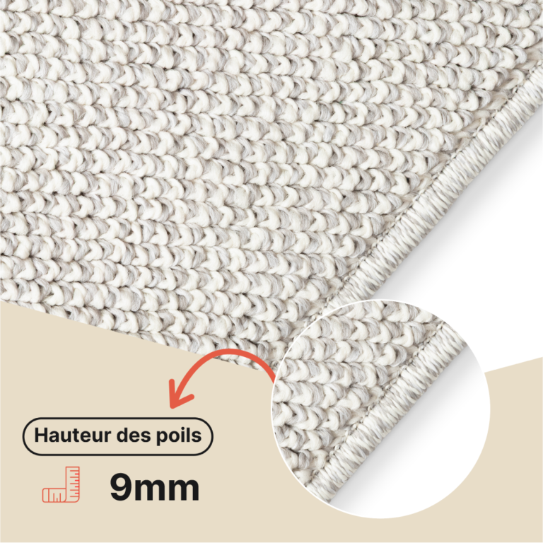 Tapis Extérieur Calma Gris Clair
