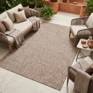 Tapis Extérieur Verano Marron