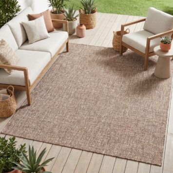 Tapis Extérieur Verano Marron