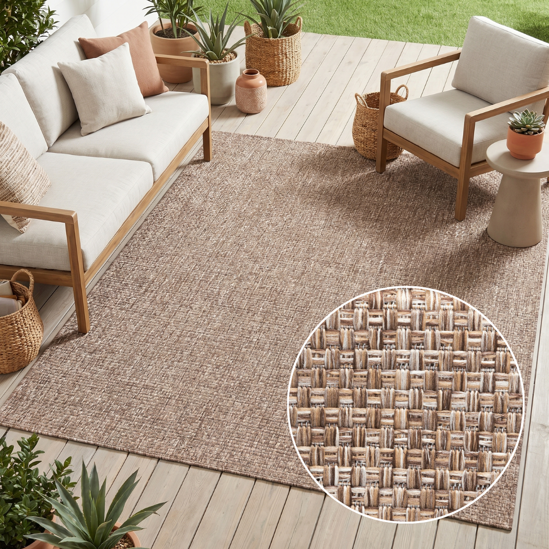 Tapis Extérieur Verano Marron