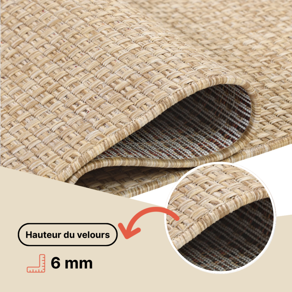 Tapis Extérieur Verano Marron
