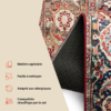 Tapis Ispahan Multicolore Classique Antidérapant