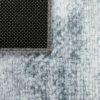 Tapis Bari Abstrait Gris Bleu Antidérapant