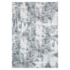Tapis Bari Abstrait Gris Foncé Antidérapant