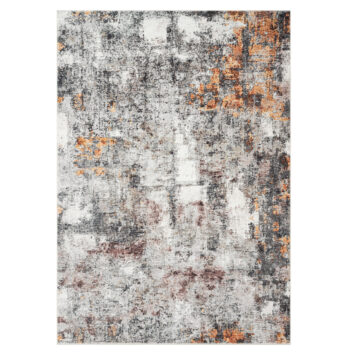Tapis Bari Abstrait Multicolore Antidérapant