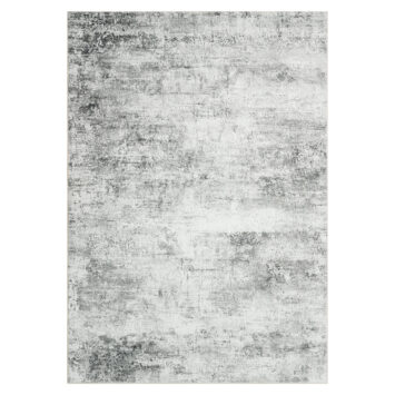Tapis Bari Abstrait Gris Clair Antidérapant