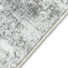 Tapis Bari Abstrait Gris Clair Antidérapant