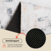 Tapis Ash Blanc Gris Beige Antidérapant