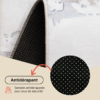 Tapis Ash Beige Crème Antidérapant