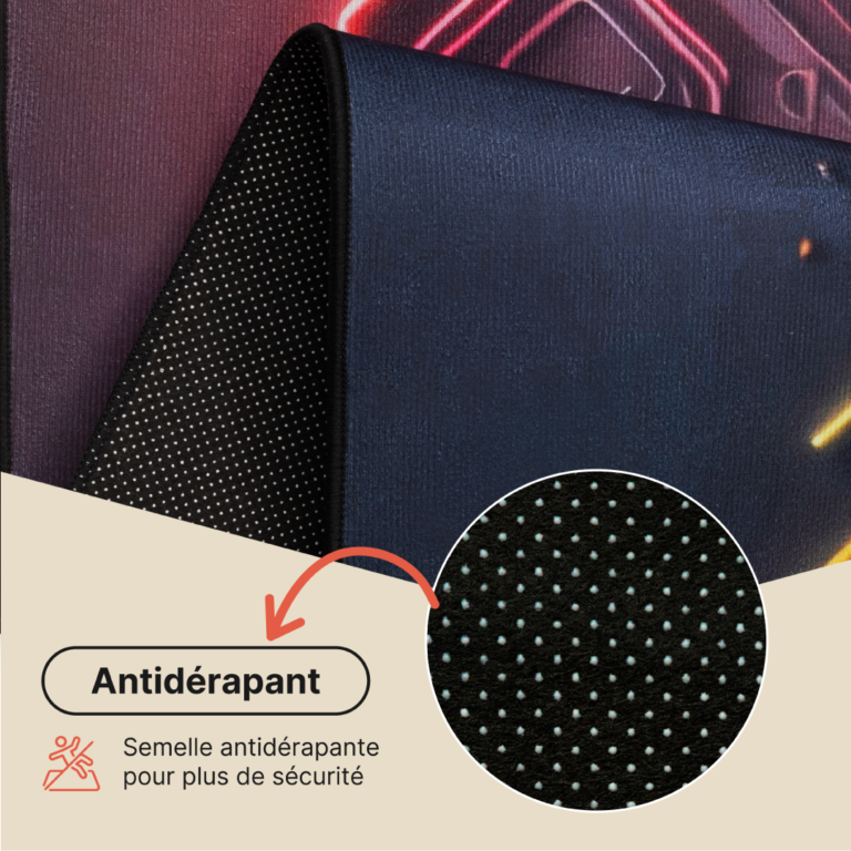 Tapis Joy Néon Pad Antidérapant