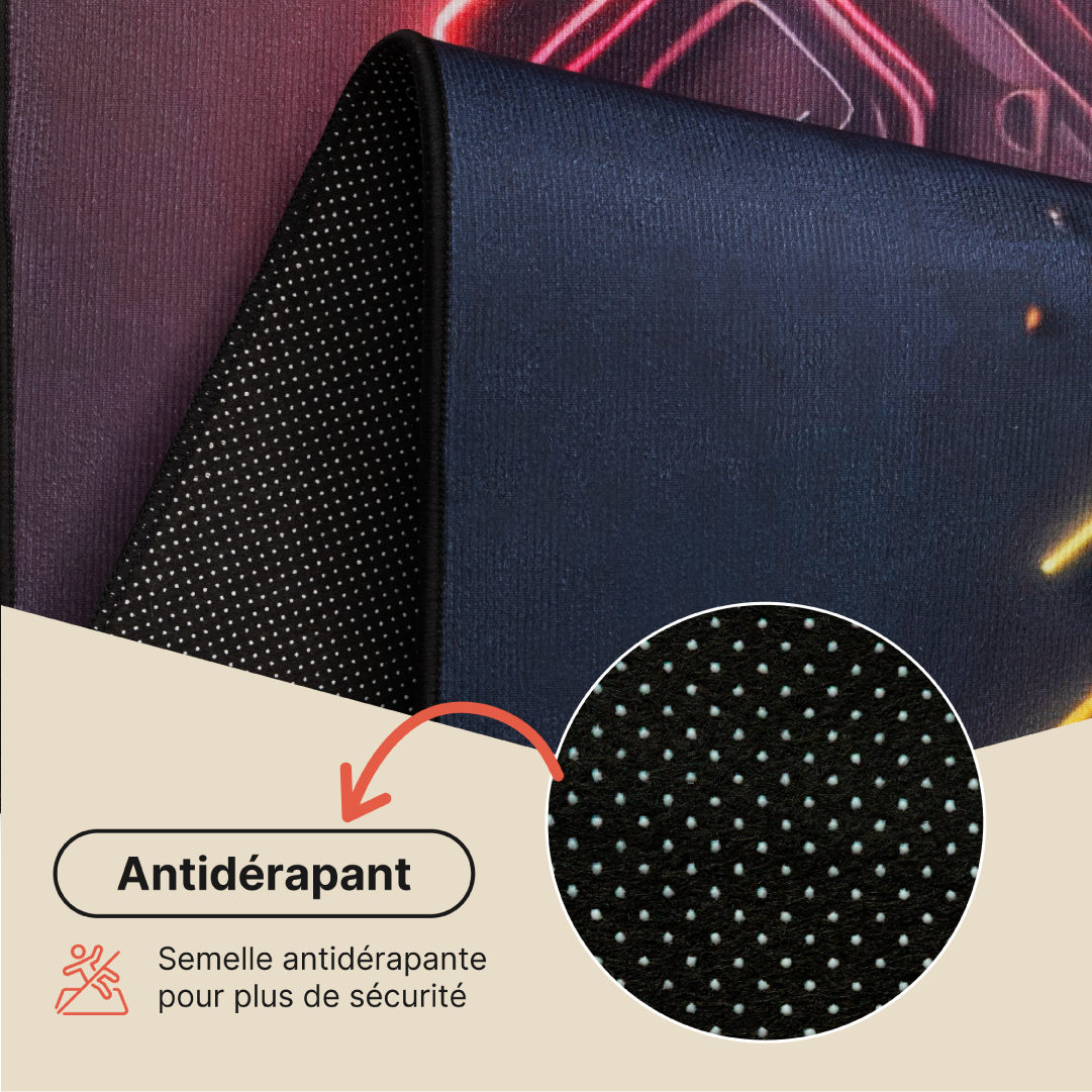 Tapis Joy Néon Pad Antidérapant