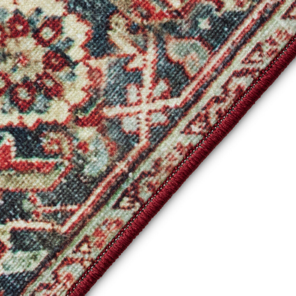 Tapis Ispahan Multicolore Classique Antidérapant
