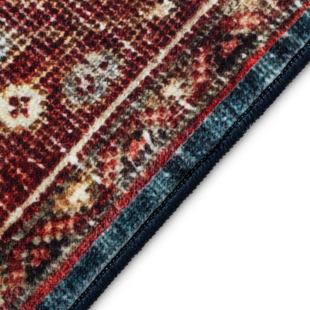Tapis Ispahan Classique Vintage Motif Médaillon Antidérapant