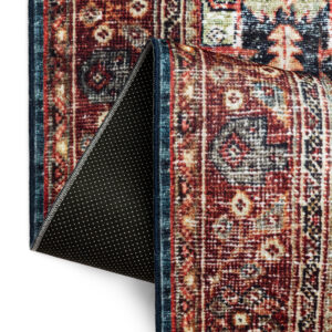 Tapis Ispahan Classique Vintage Motif Médaillon Antidérapant
