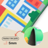 Tapis Enfant Joy Vert Ville Antidérapant