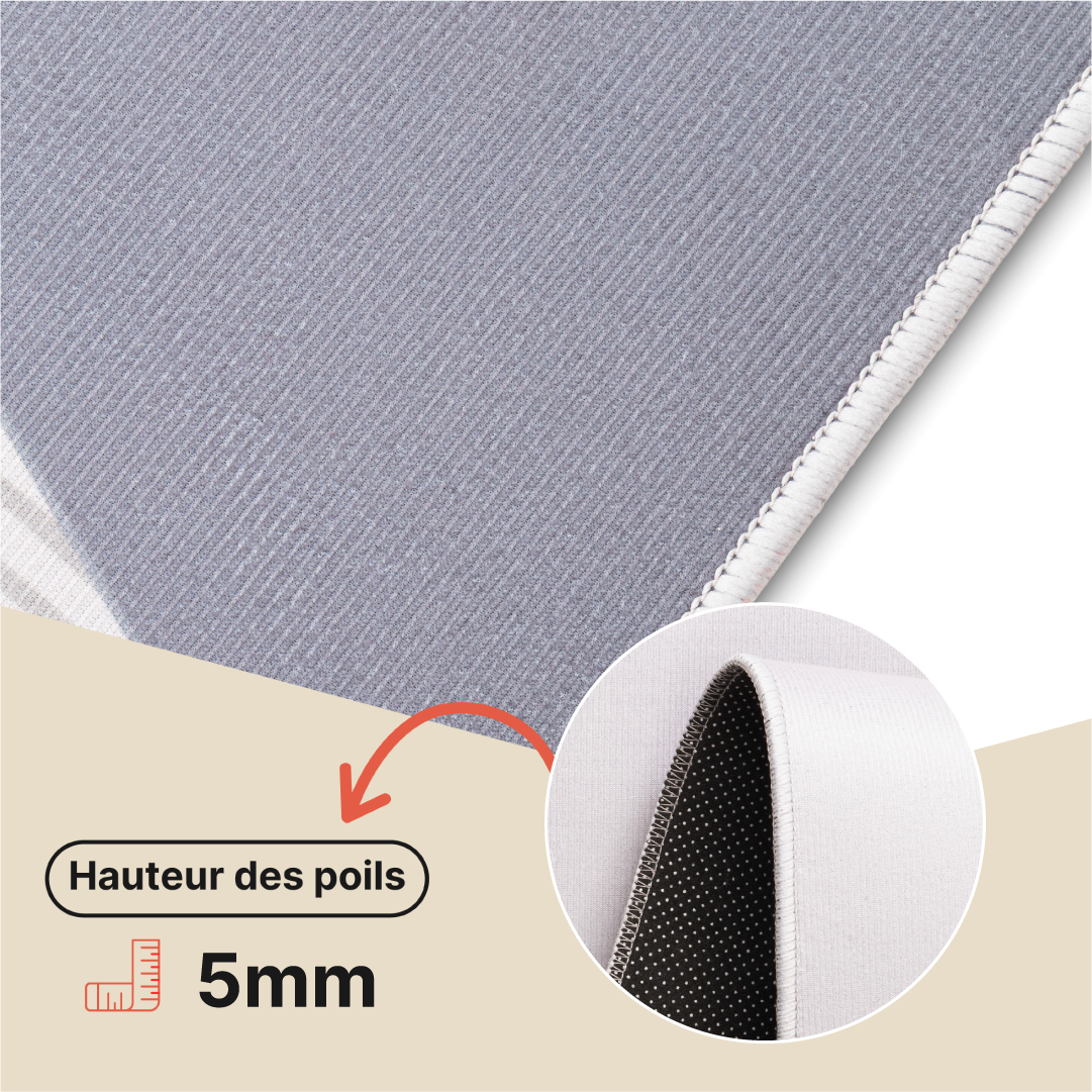 Tapis Enfant Joy Pastel Montagnes Antidérapant