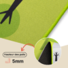 Tapis Enfant Joy Vert Rue Antidérapant