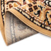 Tapis Atlas Rond Beige Marron Traditionnel Médaillo