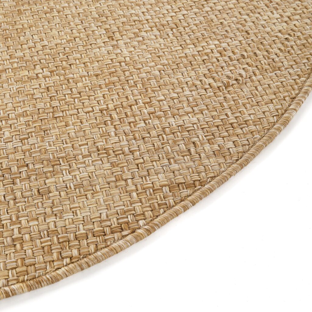 Tapis d'extérieur Yucana Rond Beige