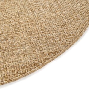 Tapis d'extérieur Yucana Rond Beige