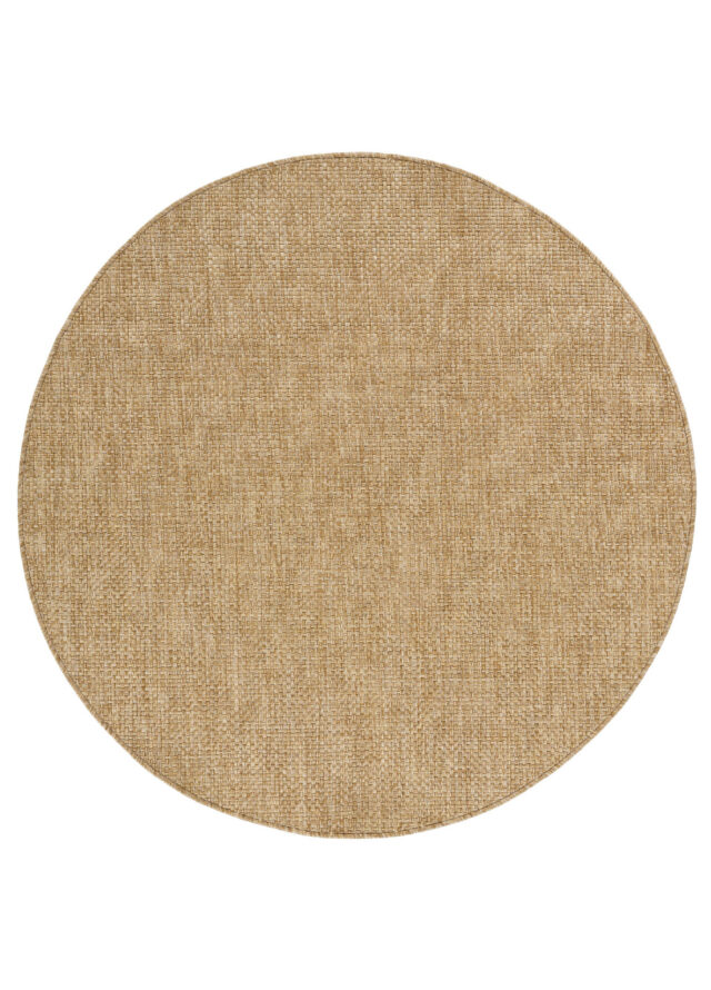 Tapis d'extérieur Yucana Rond Beige