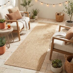 Tapis de couloir Yucana Beige