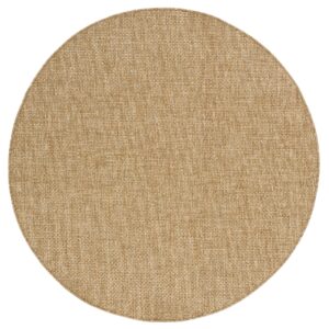 Tapis d'extérieur Yucana Rond Beige