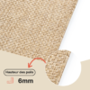 Tapis d'extérieur Yucana Rond Beige
