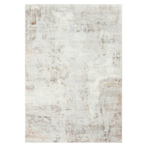 Tapis Venezia Moderne Abstrait Crème Marron Antidérapant