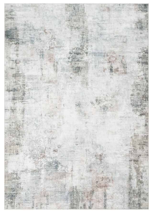 Tapis Venezia Abstrait Camel Terre Antidérapant