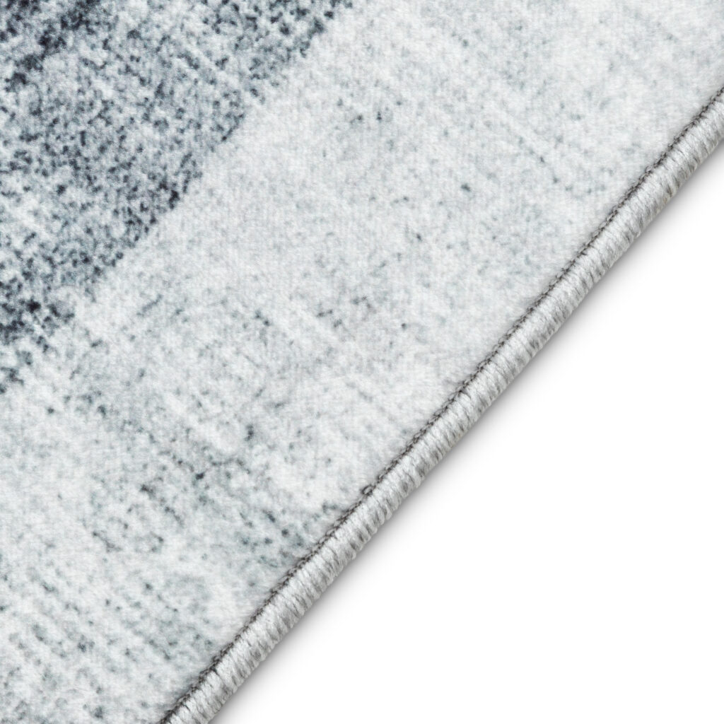 Tapis Venezia Moderne Géométrique Carmin Gris Antidérapant