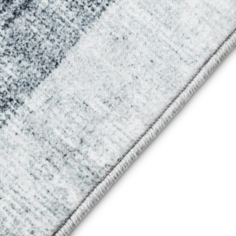 Tapis Venezia Moderne Géométrique Carmin Gris Antidérapant